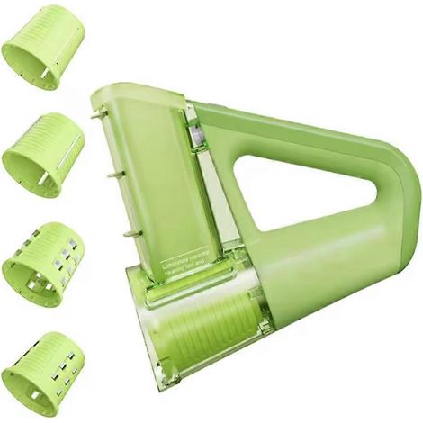 Électrique fromage râpe salade machine avec 4 Different forme de lames 40W électrique rotatif trancheuse Shredder (1/5)