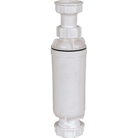 FloPlast Telescopic Pedestal Trap 32mm x 32mm High-Temp White (1/2)