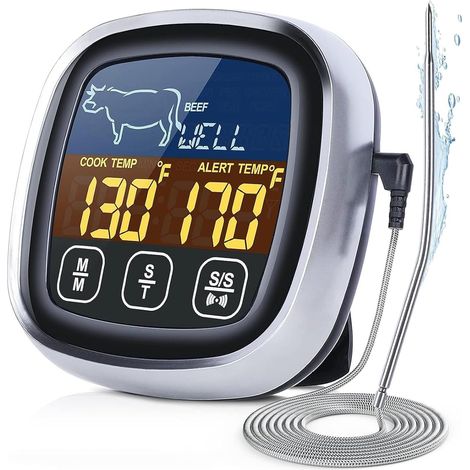 Thermomètre De Cuisson Outil Mesure Numérique Pour Poulet (1/5)