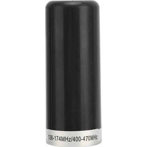 Antenne Radio VHF UHF 136‑174MHz 400‑470MHz pour Voiture, Double Bande Courte Noire (1/5)