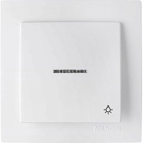 PULSADOR EMPOTRAR BLANCO - 10 A (1/2)