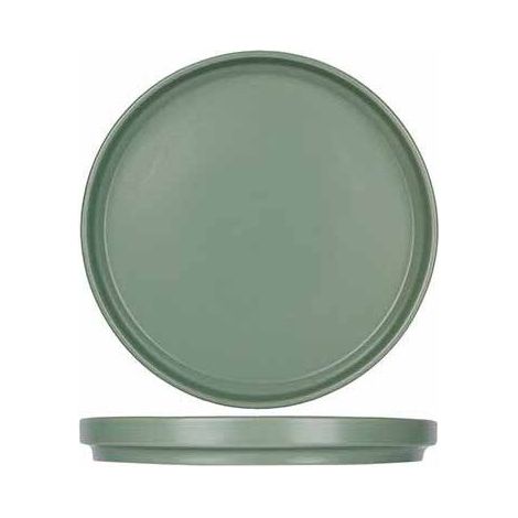 6 x assiettes plates ALTO 19,5cm - Kaki - Grès - Cosy&Trendy