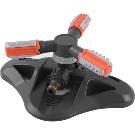 BRAVIX Arroseur de Jardin, Arroseur de Pelouse Automatique Rotatif 360° à 3 Bras Arrosage Irrigation pour Pelouse Jardin Champ (1/5)
