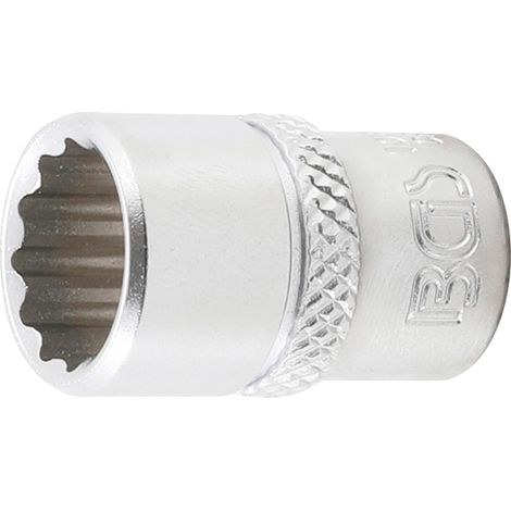 Llave de vaso 12 caras entrada 6,3 mm (1/4") 7/16"