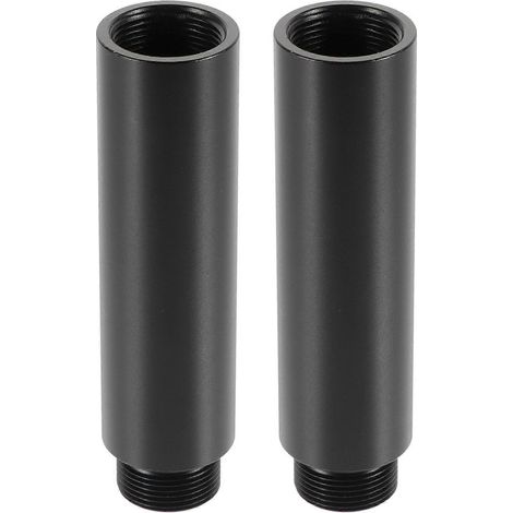 Lot de 2 tubes d'extension pour pied de microphone en alliage d'aluminium (1/5)