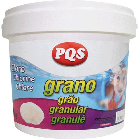 Granuliertes Chlor für Schwimmbäder, 5 kg Eimer