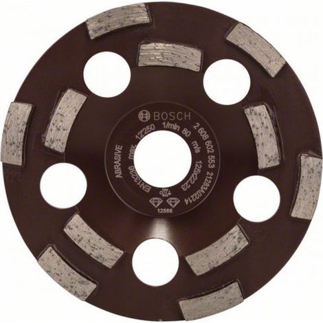 Bosch PRO Abrasive Topfscheibe, 50 x 125 mm, 22,23 mm (1/10)