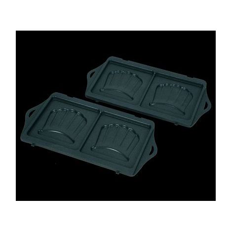Set di 2 piastre per toast - Piastra per waffle, Tostapane - TEFAL - 344546
