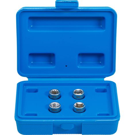 Werkzeug BGS 9412 12mm Sechskant Magnetisch 4 Stück