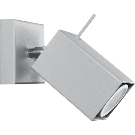 WANDLAMPE VENZO 1 GU10 GRAU LUMILO 04.279.55 (1/5)