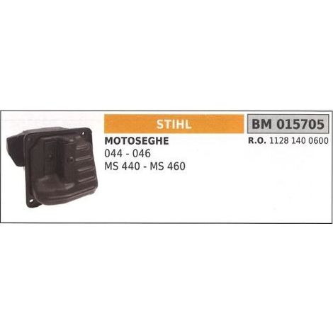 Marmitta STIHL motosega 044 046 MS 440 460 015705