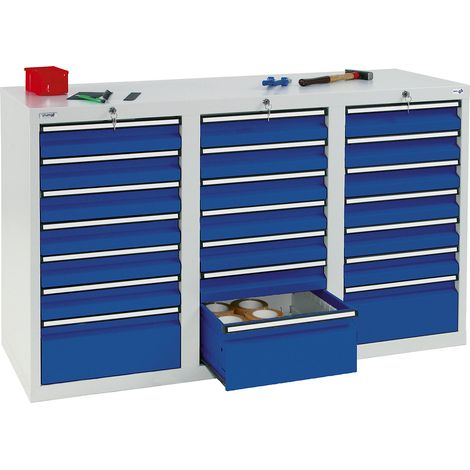 Stumpf Metall, Armoire à tiroirs, h x l x p 900 x 1500 x 500 mm (1/5)