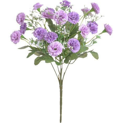 Fleur Artificielle - Pivoine - 30 Cm - Tige Plastique Et Tissu Soie - Décoration Intérieure - 1 Pièce (1/5)