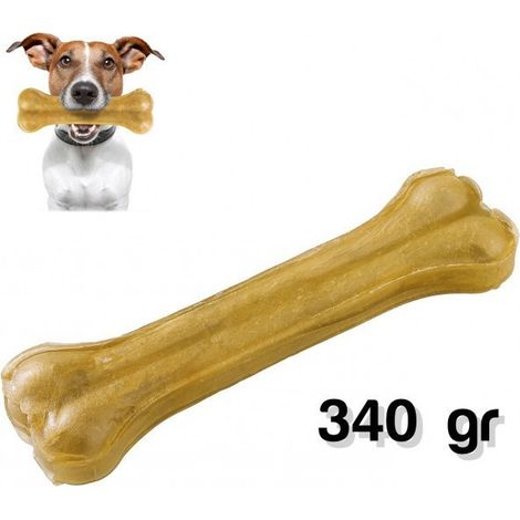 TrAdE Shop Traesio - Delizioso Snack 340 Gr Per Cani A Forma Di Osso In Antistress Per Animali -