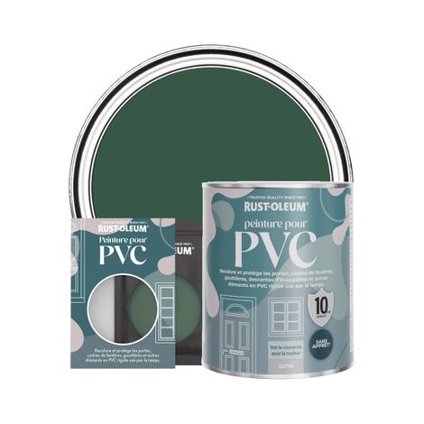 Peinture pour PVC, Finition Satinée - Pinède (1/3)