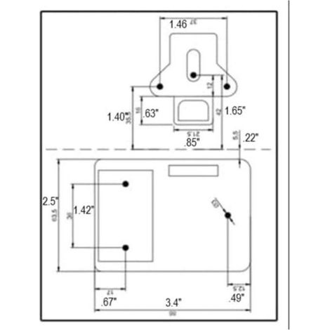 Serrure électrique,Serrure éLectronique RFID pour Armoire, Serrure Sombre éLectronique CachéE, Bricolage pour Armoire en Bois, Casi (1/4)