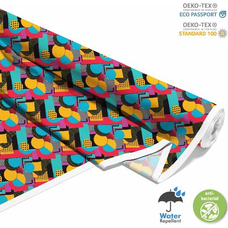 TESSUTI DECORATIVI PER ESTERNI OXFORD - Motivo geometrico I DX3393 (1/5)