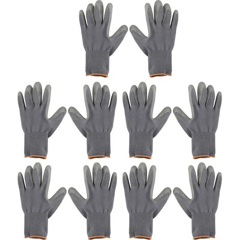 5 paires de gants de jardinage résistants à l’usure, antidérapants, durables et respirants pour travaux extérieurs (1/5)