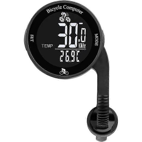 Compteur de vélo sans fil, étanche, intelligent, avec écran LCD, pour VTT. (1/4)