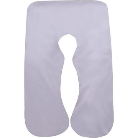 Housse D Oreiller En Forme De U - 70x130 Cm - Lavable En Machine - Pour Soutien Du Dos Et Du Ventre - 1 Piece (1/5)