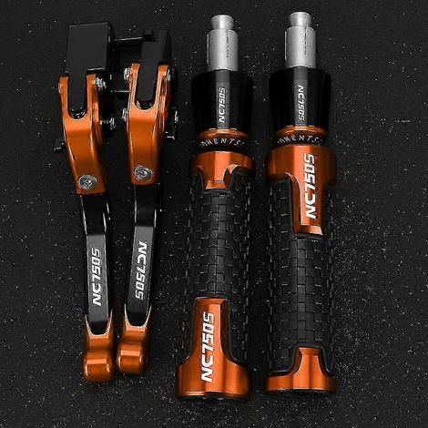 Accessoires moto uniques Nc750s Nc750x Nc 750 Poignées de levier de frein et d'embrayage compatibles avec Honda Nc750 S/X 2014-2023 2018 2020 2021 (1/3)