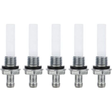 5 Pièces Filtres à Carburant Métalliques pour Moteurs 4 Temps Adaptés aux Modèles Populaires - (1/5)
