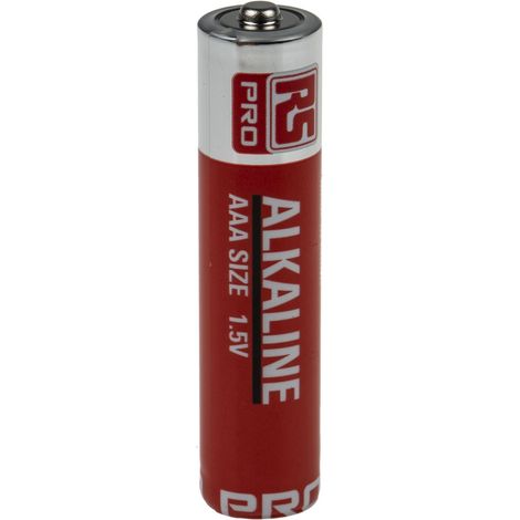 Pile AAA RS PRO Alcaline 1.5V ( Prix pour Paquet de 100 ) (1/2)
