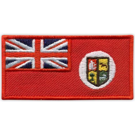 Aufnäher mit südafrikanischer Red Ensign (1912–1928) – selbstklebend – gestickter Aufnäher/Abzeichen/Emblem