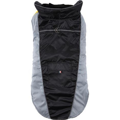 Manteau d'hiver chaud pour chien, veste polaire coupe-vent et imperméable, DZ218 noir (1/5)
