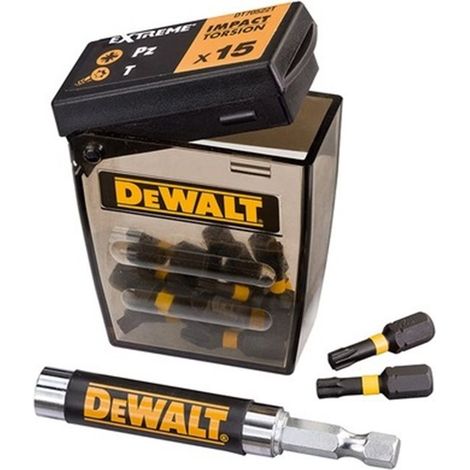 Juego de puntas de atornillado Impact Torsion, 16 piezas DeWalt DT70522T-QZ