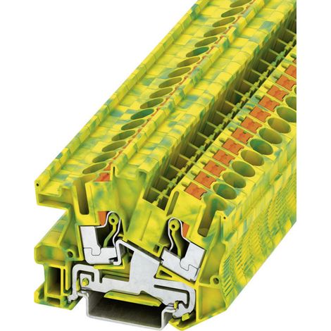 Phoenix Contact 3213966 Installationsschutzleiterklemme 8.2 mm Schnellanschluss  Grün, Gelb 1 St.
