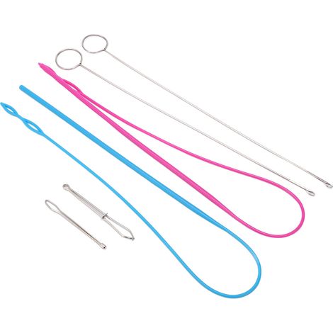 Kit de couture complet de 6 boucles, outils en acier inoxydable résistant à la déformation, pour le bricolage domestique (1/5)