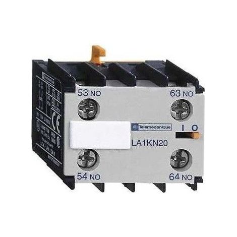 Contacto auxiliar TEYS K 2 NA con terminales para cables de 0.34 a 4 mm².