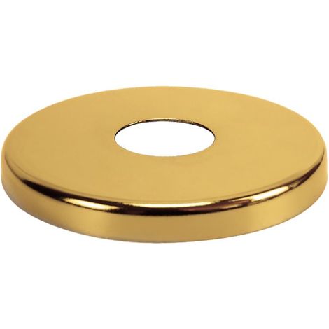 Flache Rosette, Gold 1/2" (1/2)