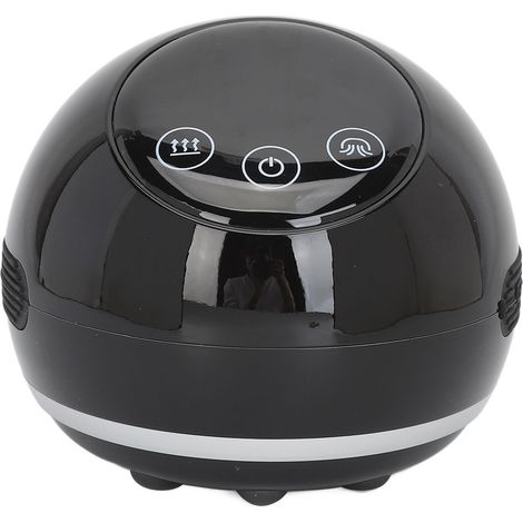 Appareil de ventouses électrique à 5 niveaux de chauffage et d'aspiration, masseur Gua Sha par pression négative, noir brillant (1/5)