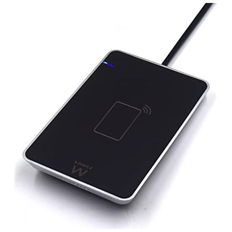 Ewent EW1053 lettore di carte magnetiche USB Nero (1/4)