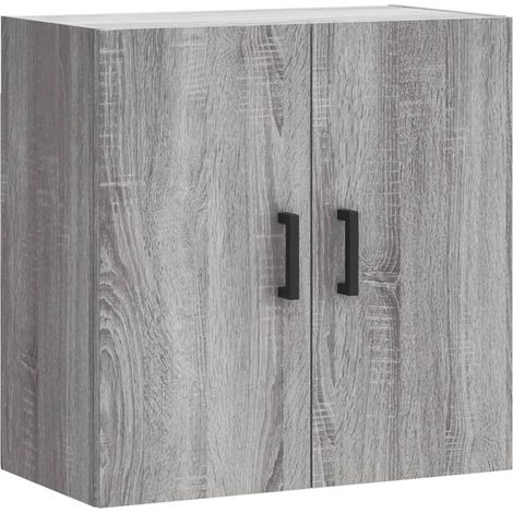 Armoire murale Salon,Meuble bas de Rangement,Meuble TV sonoma gris 60x31x60 cm bois d'ingénierie -98102 (1/5)