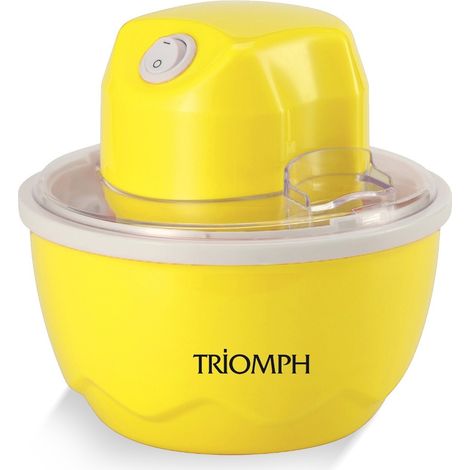 Sorbetière Jaune triomph ETF1839 500mL - Temps de refroidissement 12 heures