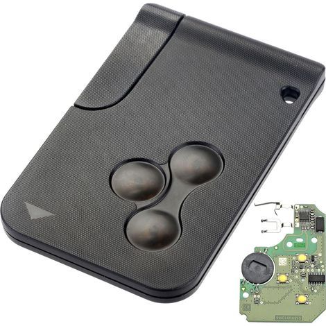 1 Blankokarte PCF7947 ID46 VA2 Blade kompatibel mit Renault Megane 2, Scenic 2, Clio 3 (ohne Freisprecheinrichtung) (1/5)