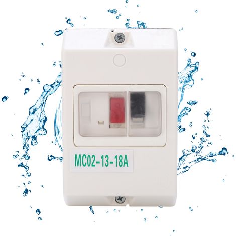 Wasserdichter Motorschutzschalter 220V/380V Serie MC02, Motorschutzschalter MC02-13-18A (1/5)