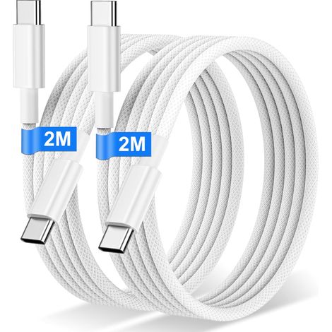 USB C to USB C Cable for iPhone 17/16/Pro Max/Plus,iPad Pro/Air/MacBook