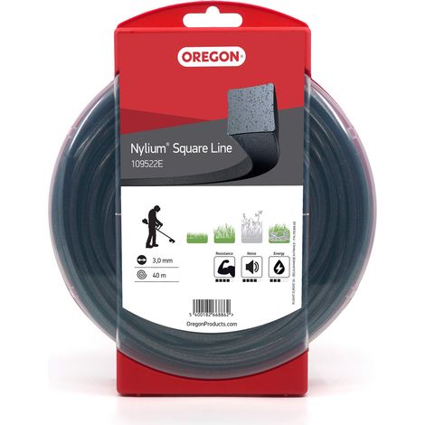 Oregon Square Nylium 109522E - Filo per decespugliatore per vegetazione secca su terreni rocciosi