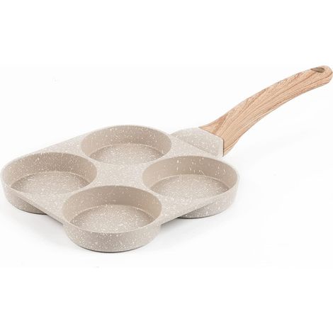 Poêle à œufs antiadhésive pour omelettes, petite poêle à frire, ustensiles de cuisine sains en granit, poêle à œufs pour le petit-déjeuner (1/3)