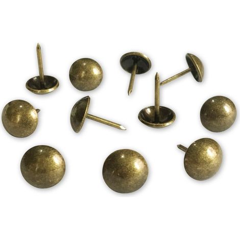 Clous décoratifs Meubles Laiton Or Ancien, d11mm x l17mm, Lot 500 (1/5)