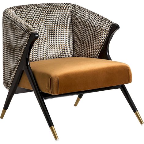 Fauteuil brillon - Ocre (1/5)
