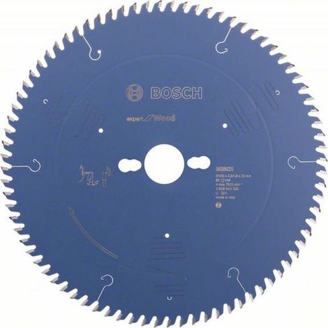 Bosch Pro Kreissägeblatt Expert for Wood zum Sägen in Holz für Tischkreissägen (Ø 250 mm)