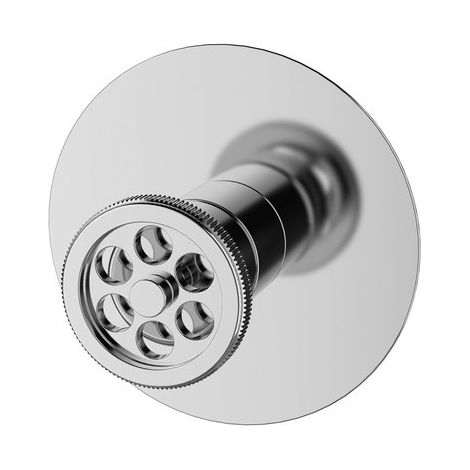 Miscelatore doccia a incasso monocomando con rotella finitura lucida INNER-CROMO kamalu (1/2)