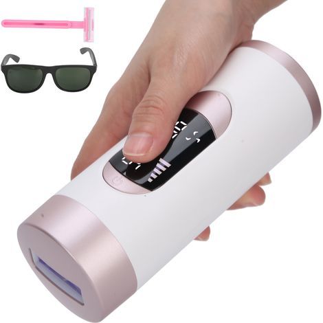 Épilateur Laser 5 Intensités Anti-Douleur - Dépilation Corps Visage 110-240V Prise Européenne (1/5)