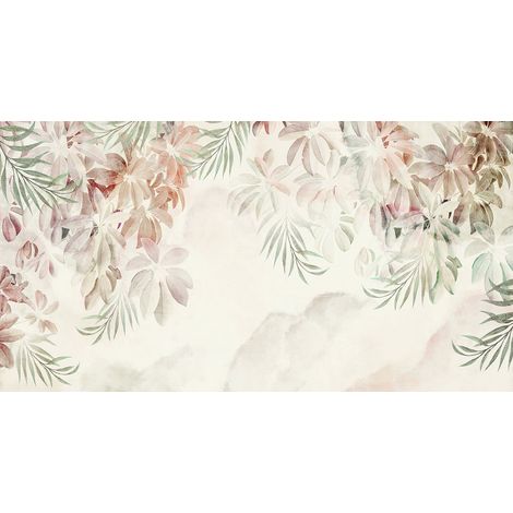 Papier peint panoramique - Fleurs - 130 cm x 68 cm (1/2)