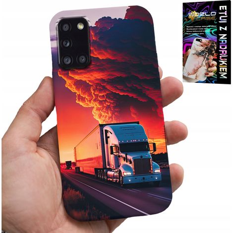 Funda para Samsung Galaxy A31 - Funda TIR Truck + cristal templado (1/5)